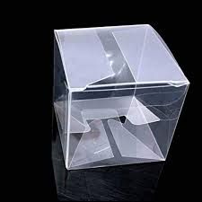 Plain PVC Transparent Box