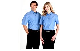 Check Cotton corporate uniforms uniforms, Size : L, XL