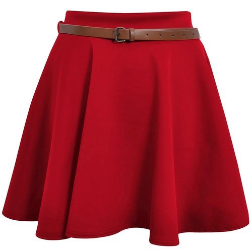 Plain Chiffon ladies skirts, Size : M, XL