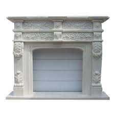 Fuel Non Poilished Marble Carving Fireplaces, for Home, Hotel, Restaurant, Style : Antique, Common