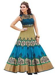 Cotton ladies gown, Occasion : Party Wear