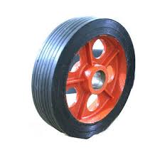 Rubber bonded wheel, Feature : Durable, Good Quality, High Strength, Non Breakable, Slip Resistance