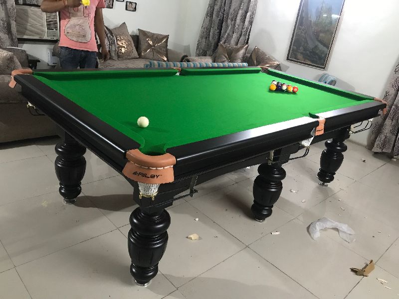 Hemlock Wood Polished designer pool table, for Playing Use, Feature : Colorful, Crack Proof, Easy To Assemble