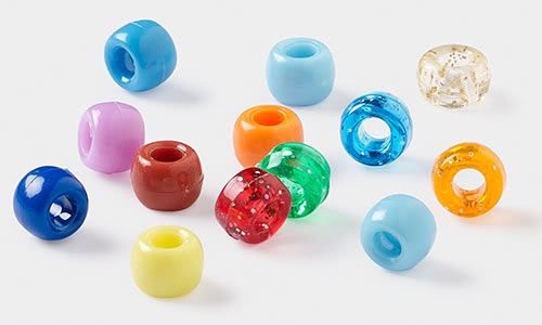 Non Polished Plain HDPE plastic beads, Packaging Type : Paper Box, Velvet Box