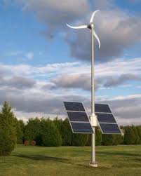Easy To Oprate wind solar hybrid systems, for Industrial, Power Station, Color : Black, Grey, Metallic