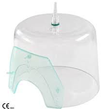 Plastic Oxygen Hood, For Clinic, Hospital, Size : 8.5 Cm