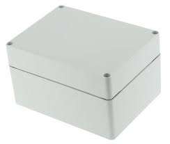 Rectangular Plastic ABS Box, Color : white