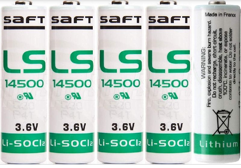 SAFT LS1500, Rated Voltage : 3.6 V