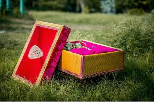 Wooden Bridal Lehenga Box