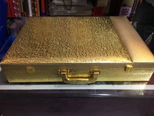Cardboard sweet box, Style : Briefcase