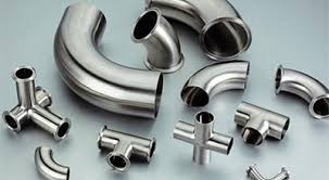 Aluminium Dairy Fittings, for Industrial, Shape : Elbow, Equal, Round