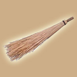 Coconut Broom Stick, for Cleaning, Packaging Type : Plastic Bags, Plastic Packets