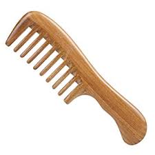 Plastic hair comb, for Hotel, Personal Use, Color : Wooden, Brown