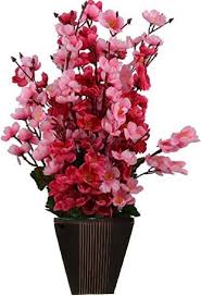 Coated Plastic artificial flowers, Packaging Type : Carton Box, Thermocol Box