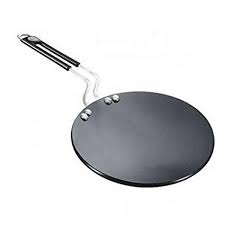 Metal Chapati Tawa, Color : Black, Grey