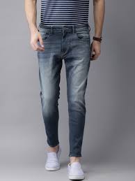 Plain Casual Jeans, Color : Blue, Black, Grey, White