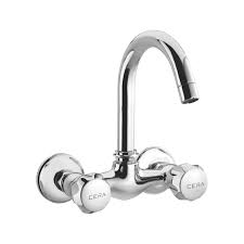 Non Polished Acrylic Wall Mounted Sink Mixer, Feature : Anti Corrosive, Durable, Eco-Friendly, High Quality