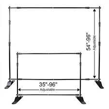 Rectangular HDPE Backdrop Stand, for Promotional Use, Size : 6X3feet