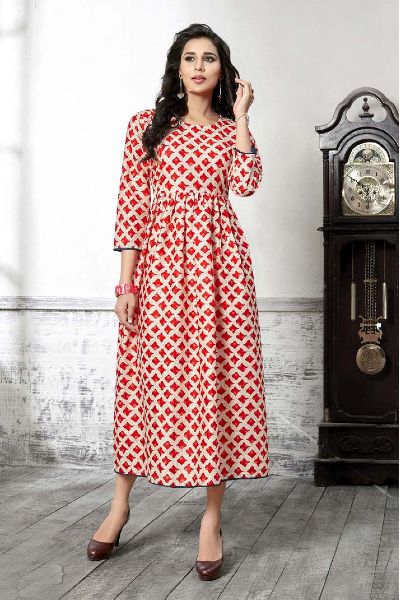 Checked cotton kurti, Occasion : Casual Wear, Formal Wear, Party Wear