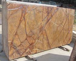 brown marble slabs