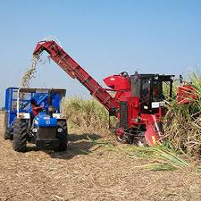 Hydraulic Sugarcane Harvesters, Color : Blue, Green, Orange, Red