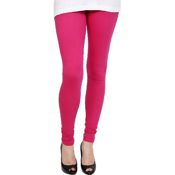 Girlish Plain cotton lycra leggings, Feature : Anti Wrinkle, Shrink-Resistant