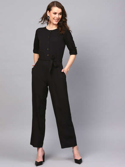 Girlish Round Plain Fancy Jumpsuits, Size : XL