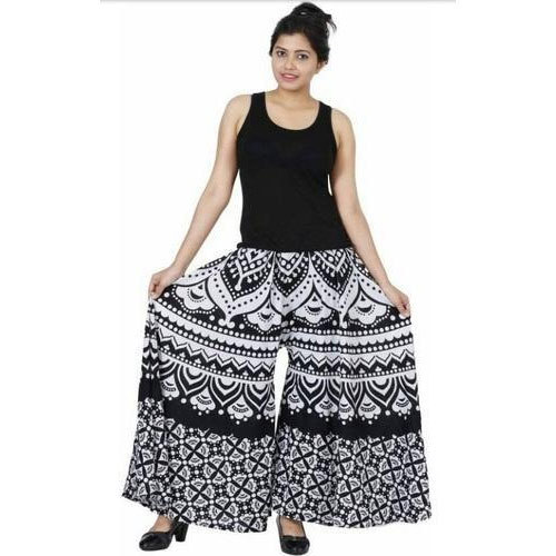 Printed Palazzo Pants