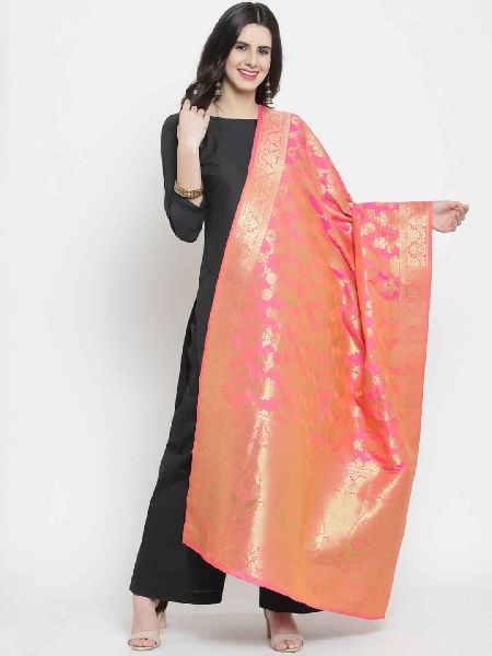 Plain Silk Dupatta, Technics : Attractive Pattern, Embroidered, Handloom