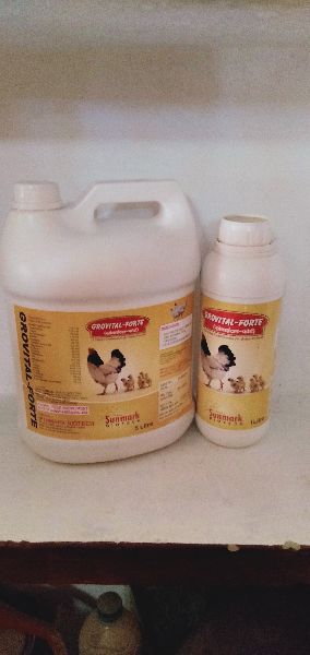 Grovital-Forte Poultry Growth Promoter, Form : Liquid