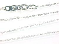 10KT White Gold Chain Necklace