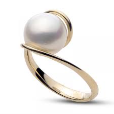 Non Polished Pearl Ring, Packaging Type : Velvet Box, Wooden Box