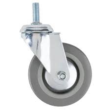 Round Metal Caster Wheels, for Chairs, Sofa, Stool, Stretcher, Tables, Color : Black, Grey, Orange