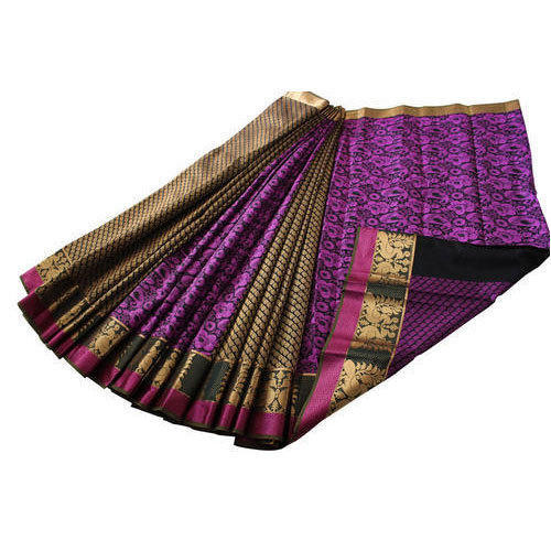 Silk Fancy Pattu Saree, Feature : Anti-Wrinkle, Breathable, Dry Cleaning, Elegant Design, Shrink-Resistant