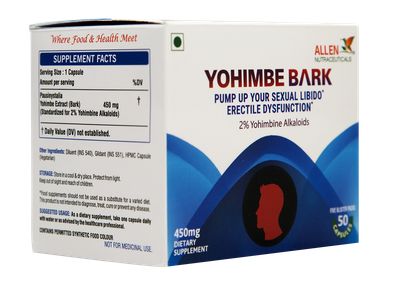 Allen Yohimbe Bark Veg Capsules