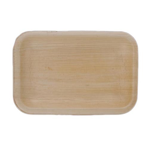 Rectangular Areca Leaf Plate