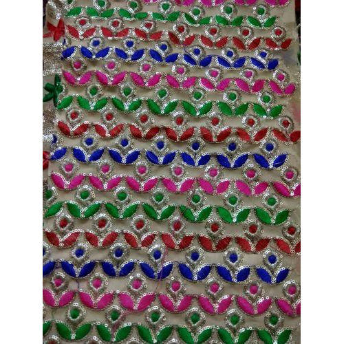 Multicolor Georgette Fabric