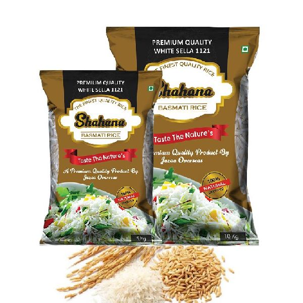 Organic Shahana White Basmati Rice, Variety : Long Grain