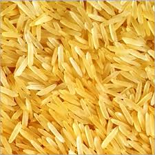 Hard Organic Golden Basmati Rice, for High In Protein, Packaging Type : Jute Bags, Loose Packing