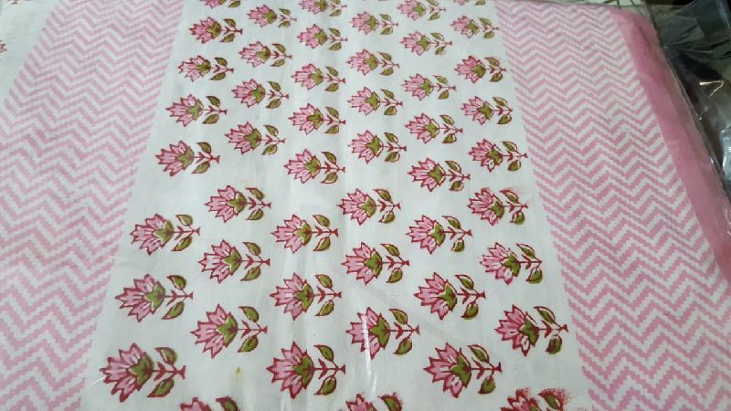 Printed 100% Cotton 3010 White Bedspreads, Size : 220X240 Cm