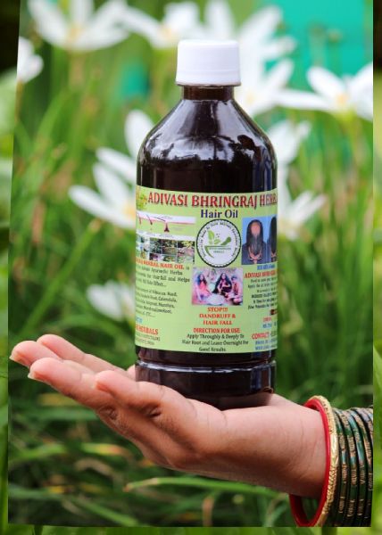 Adivasi Bhringraj Herbal Hair Oil - adiwasi nilambri herbal products,  Mysore, Karnataka
