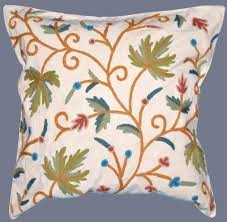 Cotton Kashmir Crewel Pillow Covers, for Home, Hotel, Feature : Anti-Wrinkle, Comfortable, Dry Cleaning