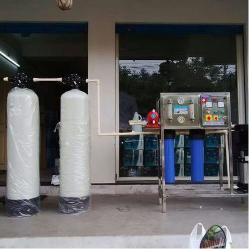 1000 LPH Manual Reverse Osmosis Plant, Voltage : 220V