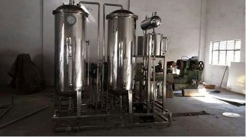 2000 LPH Stainless Steel Reverse Osmosis Plant
