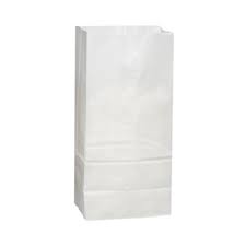 White Grocery Paper Bags