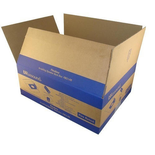 Rectangle Printed Corrugated Boxes, Feature : Impeccable Finish, Recyclable