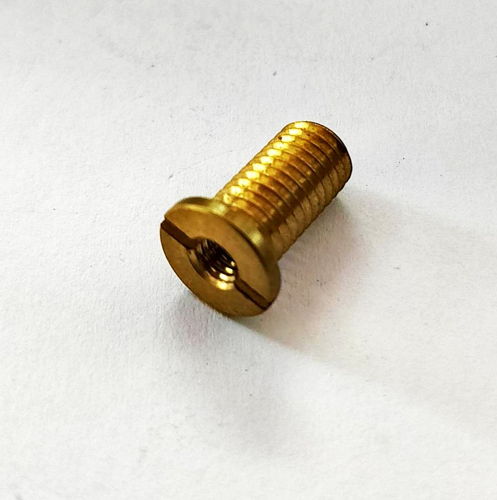 Brass Slotted Round Head Screw, for Corrosion Resistant, Size : Multisizes