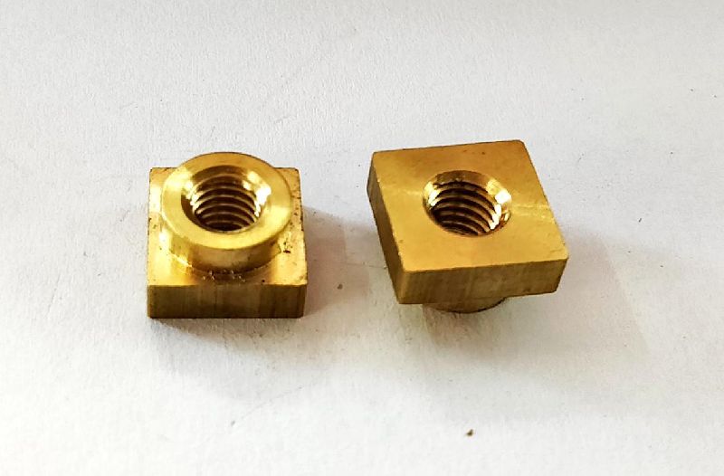 Brass Square Nut