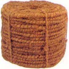 Coconut Fiber Dyed coir rope, Packaging Type : PP or Jute bag