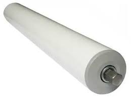 Round plastic roller, for Packaging, Paper, Printing, Textile